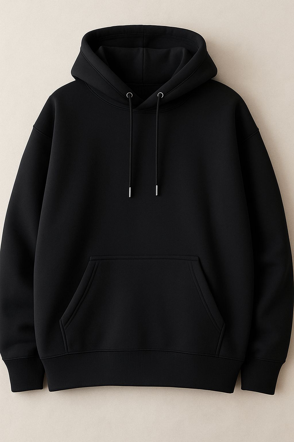 LAMS Plain Hoodie – Black