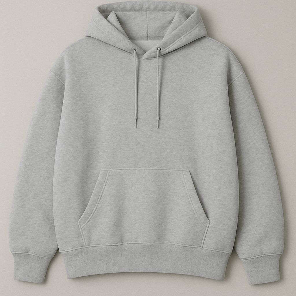 LAMS Plain Hoodie – Grey