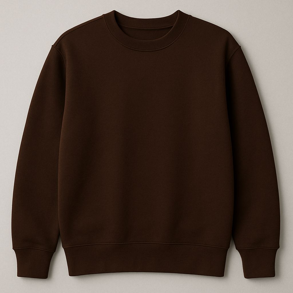 LAMS Plain Sweatshirt – Brown
