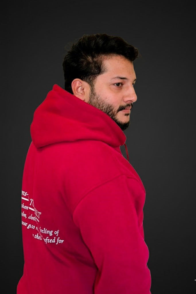 LAMS “Made To Be Felt” Signature Hoodie – Berry Pink