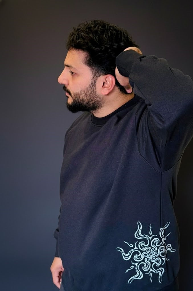 LAMS “Tawakkul” Signature Sweatshirt – Black